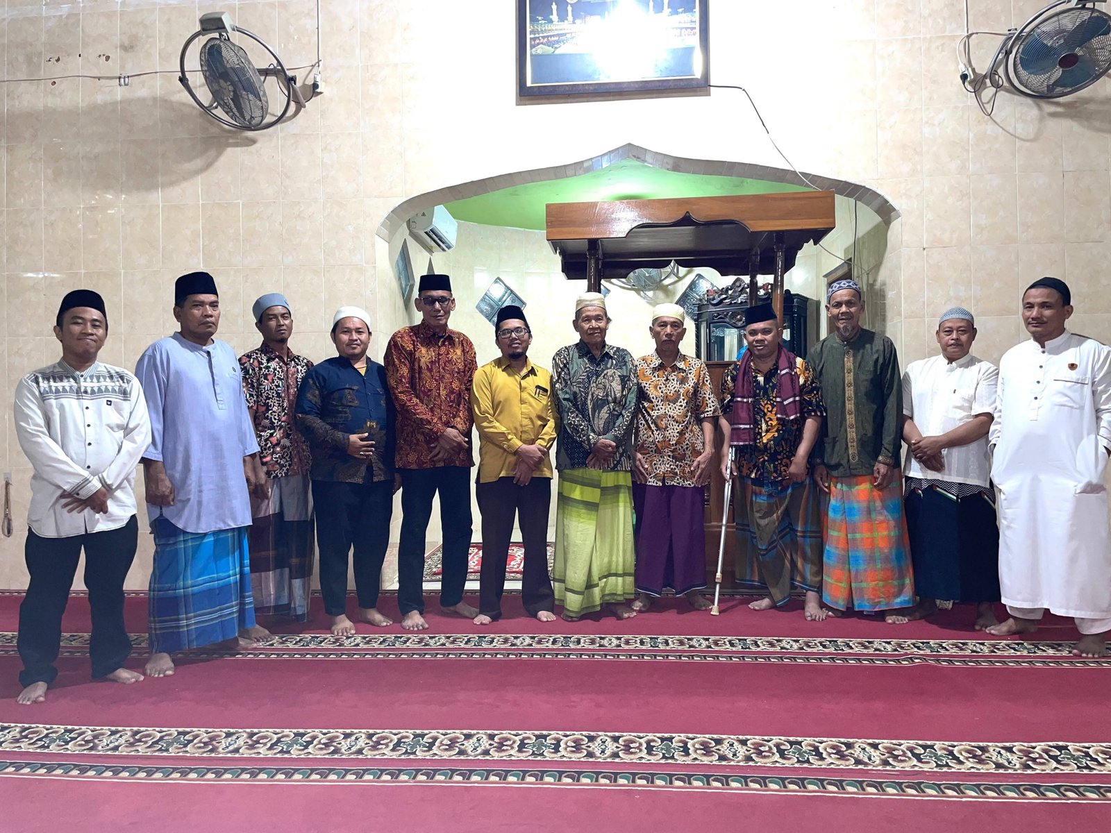 KUA BP. Mandoge Blusukan Lakukan Pembinaan Pengurus BKM, Perkuat Tertib Administrasi Masjid