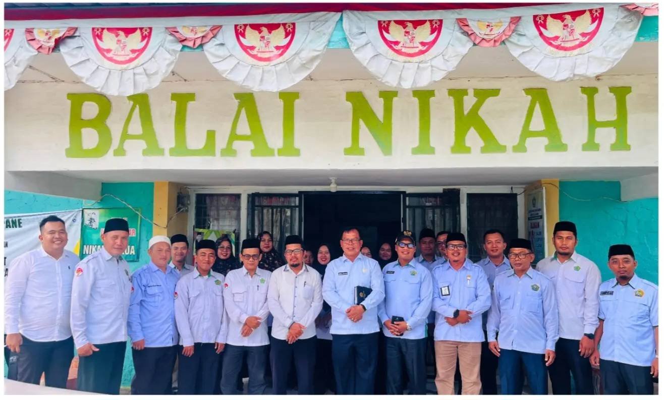 Perkuat Tata Kelola KUA, Kakankemenag Asahan Berikan Pembinaan pada Monev NR Zona Terakhir : Asahan Tengah