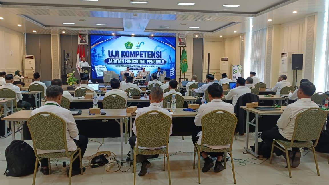 PW APRI Sulawesi Selatan Dampingi Penghulu Ikuti Uji Kompetensi Jabatan Fungsional Tahun 2026