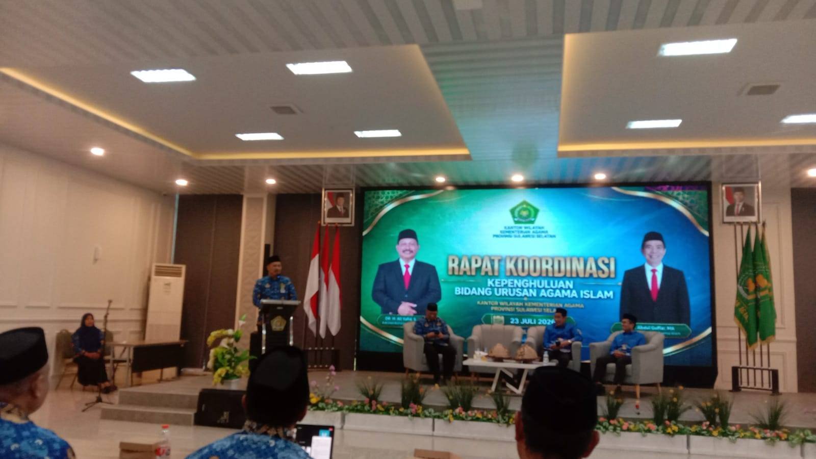 Rakor Kepenghuluan dan Penutupan Uji Kompetensi Penghulu Sulsel Perkuat Profesionalisme dan Integritas Penghulu