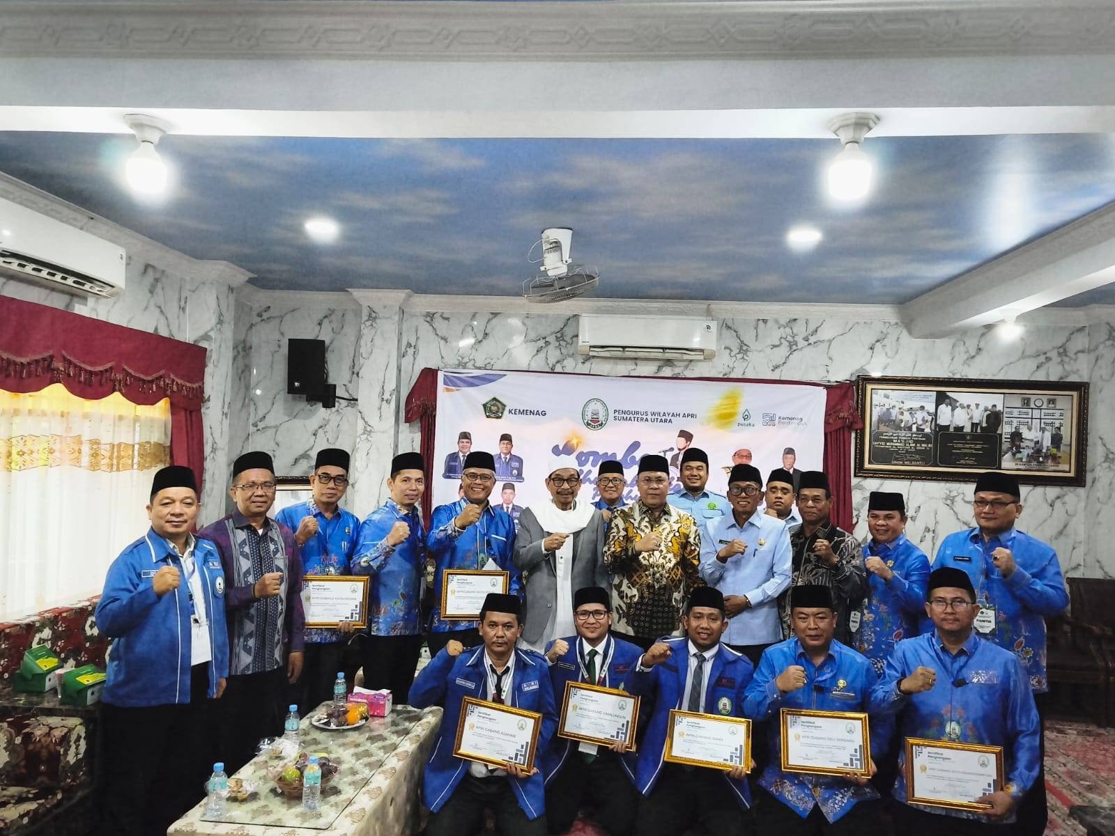 PC APRI Deli Serdang Raih Penghargaan Berita Terbanyak Diakses Pembaca pada Harlah APRI ke-7
