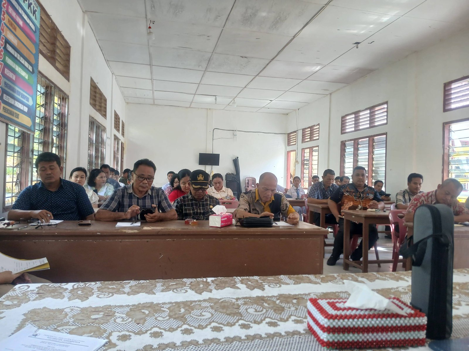 KUA Tuhemberua di Rakor Kecamatan: Persiapan dan Pembentukan Panitia HUT RI