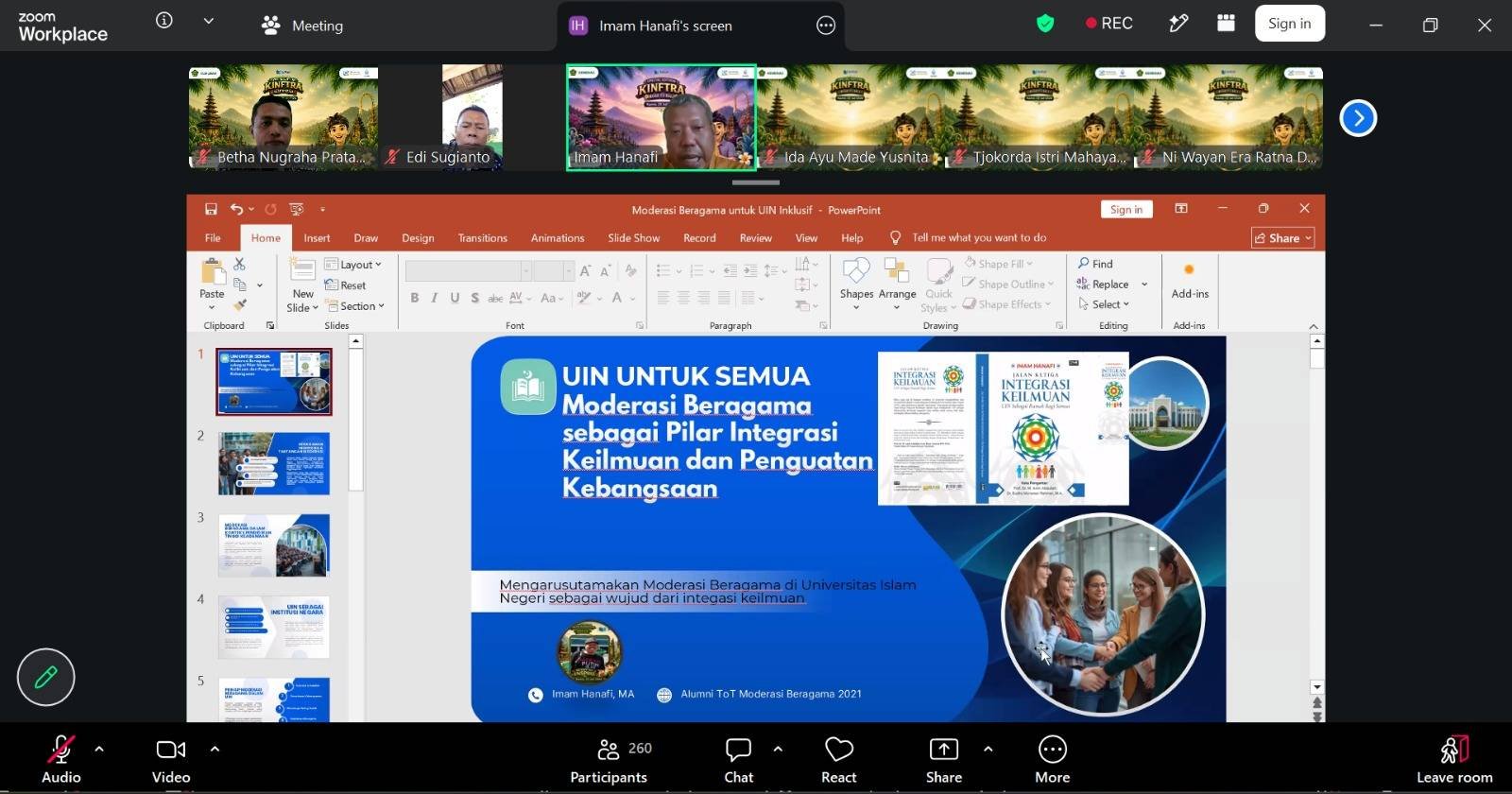 KIN-FTRA: KUA Tuhemberua Perdalam Isu Ekoteologi