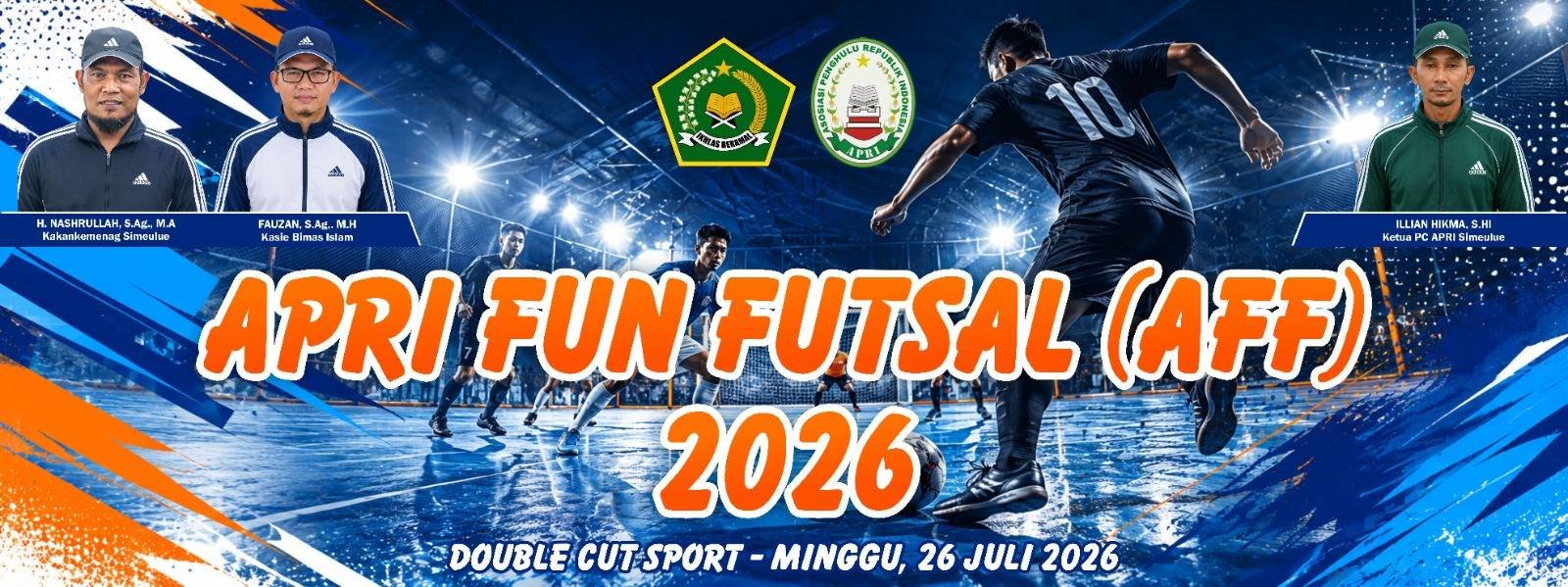 Memperingati Harlah Ke-7, APRI Simeulue Gelar APRI Fun Futsal 2026