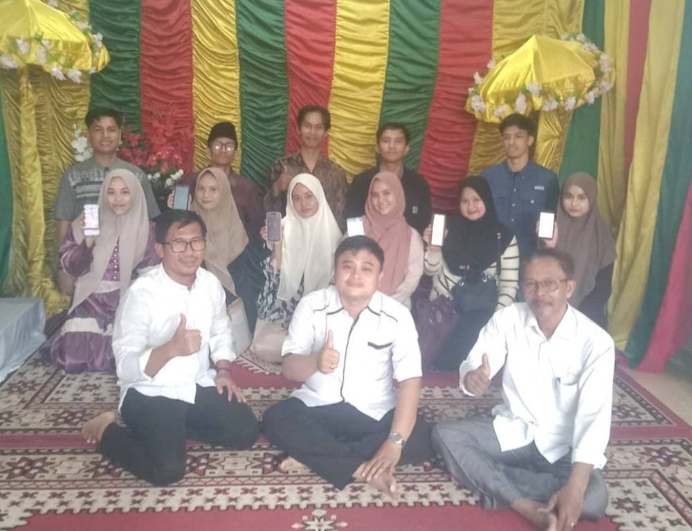 Catin dan ASN KUA Rumbai Tunaikan Wakaf Uang, Dana Disalurkan Langsung ke Rekening BWI