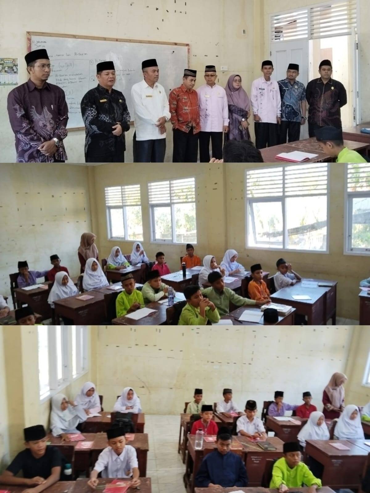 BRUS KUA Lubuk Kilangan di MTs Luki: Penghulu Tekankan Tiga Kunci Sukses bagi Pelajar* 
