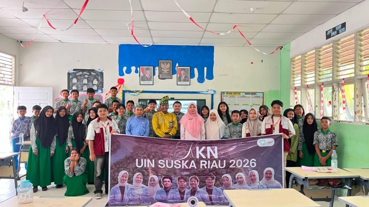 Edukasi Pencegahan Perkawinan Dini, Kepala KUA Rupat Utara Bekali Siswa SMPN 03 Puteri Sembilan
