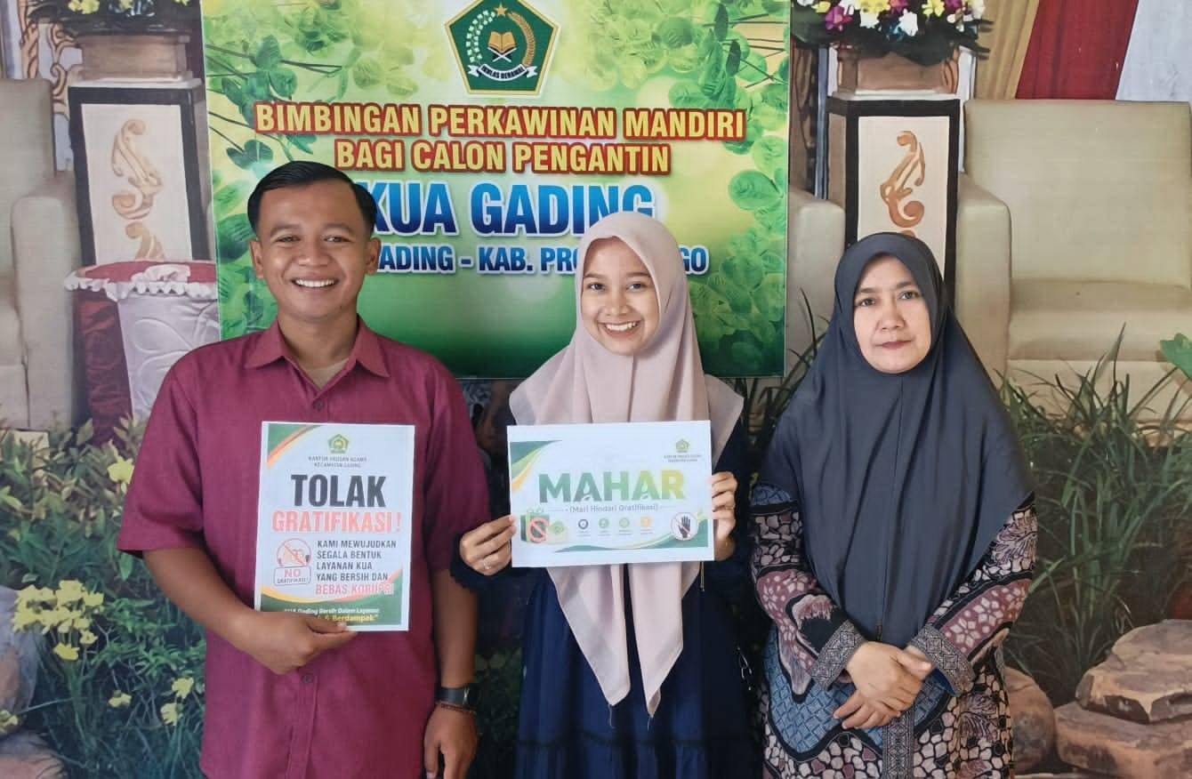 Gerakan MAHAR (Mari Hindari Gratifikasi); Perkuat Integritas Layanan KUA