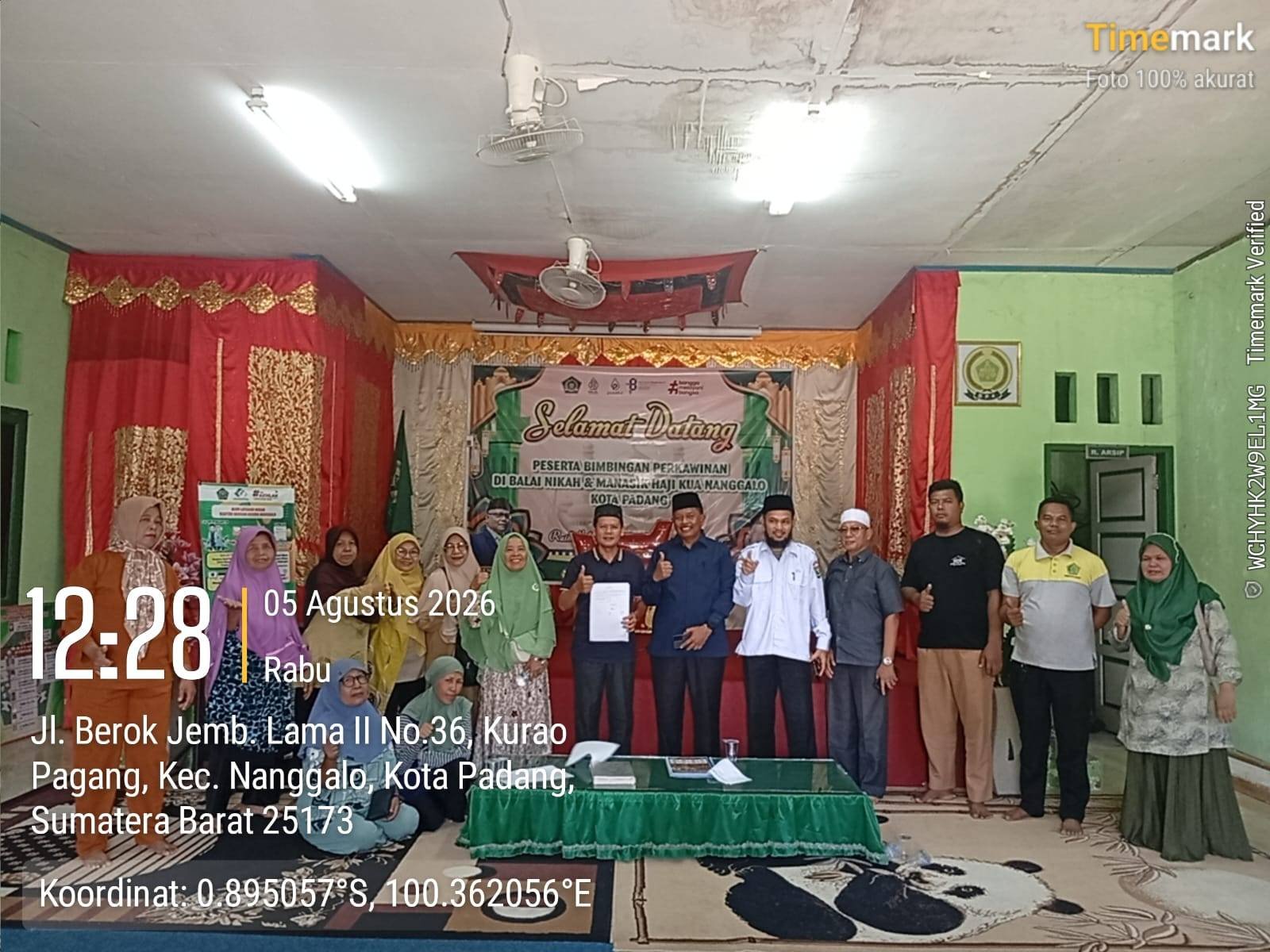 KUA Nanggalo Sukses Mediasi  Konflik Pengurus dan Jemaah Masjid Raya Taqwa Kurao Kota Padang