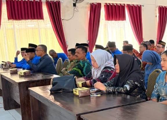 Kepala KUA Mataram Baru Hadiri Pembinaan ASN, Doakan Plt. Kepala Kemenag Lampung Timur Sukses Mengemban Amanah