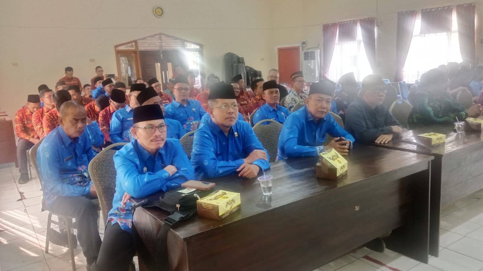 Kepala KUA Marga Tiga Hadiri Pembinaan ASN Kemenag Lampung Timur