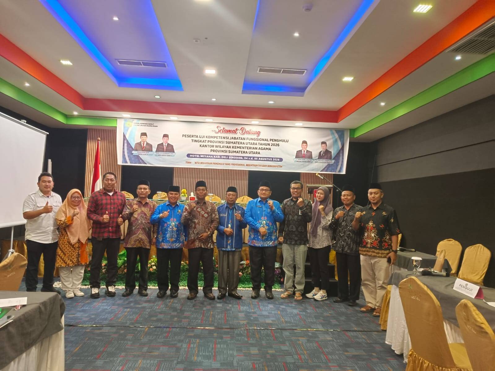 PW APRI Sumut Dipercaya Menjadi Tim Penguji UKOM Penghulu Tingkat Sumatera Utara