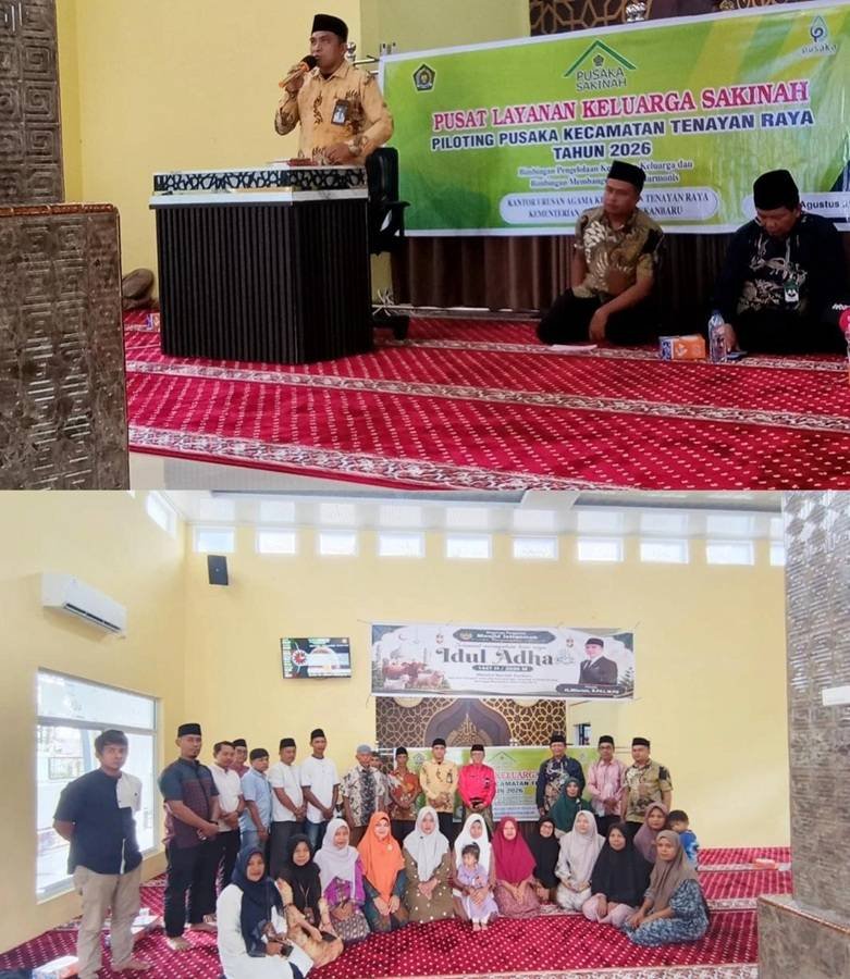 KUA Tenayan Raya Gelar Piloting Keluarga Sakinah, Perkuat Ketahanan Keluarga Melalui Bimbingan Relasi Harmonis