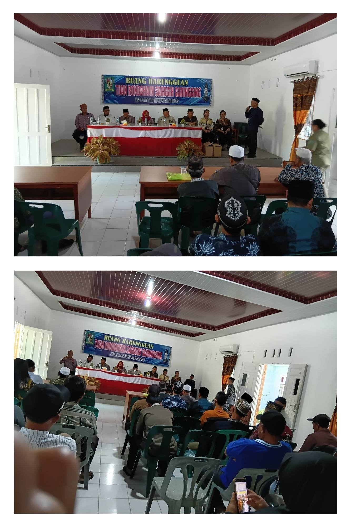 Kepala KUA dan PAI Gunung Maligas Laksanakan Kegiatan Sosialisasi BWI dengan Kenaziran