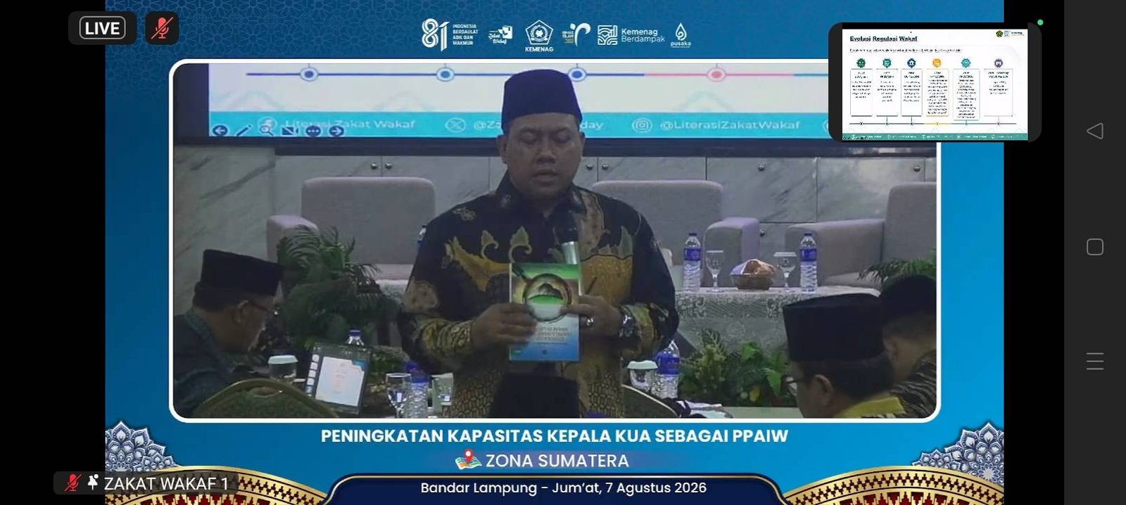 Kepala KUA Mataram Baru Perkuat Kompetensi PPAIW Melalui Pembinaan Nasional