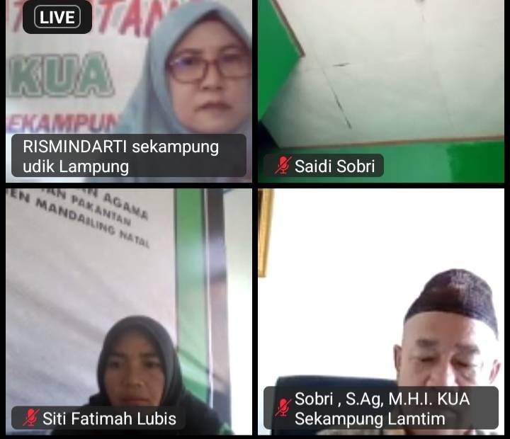 Kepala KUA Sekampung Tingkatkan Kompetensi PPAIW Melalui Pembinaan Zona Sumatera
