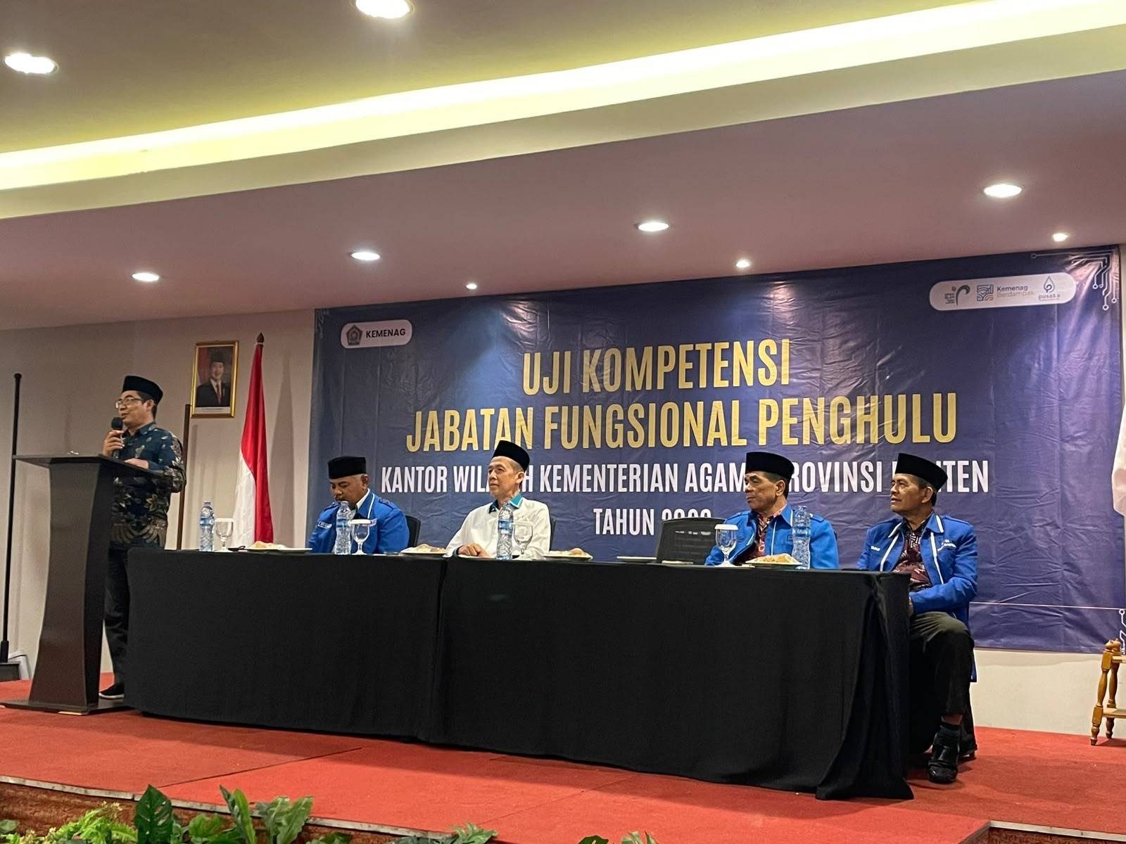 Uji Kompetensi Penghulu Banten Digelar, Perkuat Profesionalisme dan Standar Kompetensi Penghulu