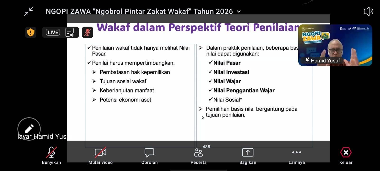 KUA Tuhemberua Perkuat Pemahaman Proses Mutasi Wakaf demi Kemaslahatan Umat