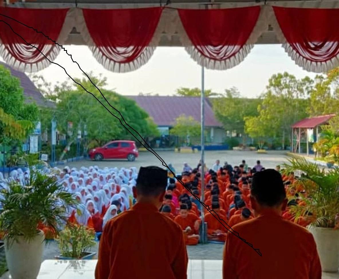 KUA Tenayan Raya Gelar Bimbingan Remaja Usia Sekolah (BRUS) di SMPN 39 Pekanbaru