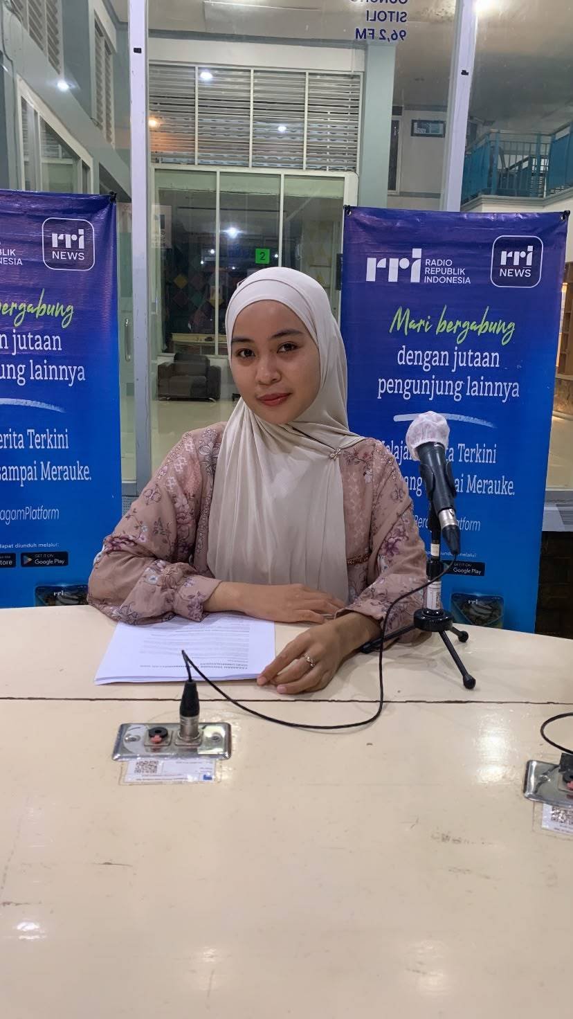 Dakwah Lewat Udara, KUA Gunungsitoli Utara Hadir di Mimbar Islam RRI
