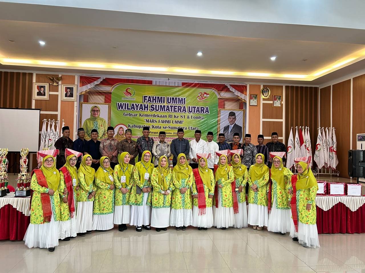 PC APRI Simalungun Turut Semarakkan Gebyar Kemerdekaan RI ke-81 dan Lomba Mars Fahmi UMMI se-Sumut