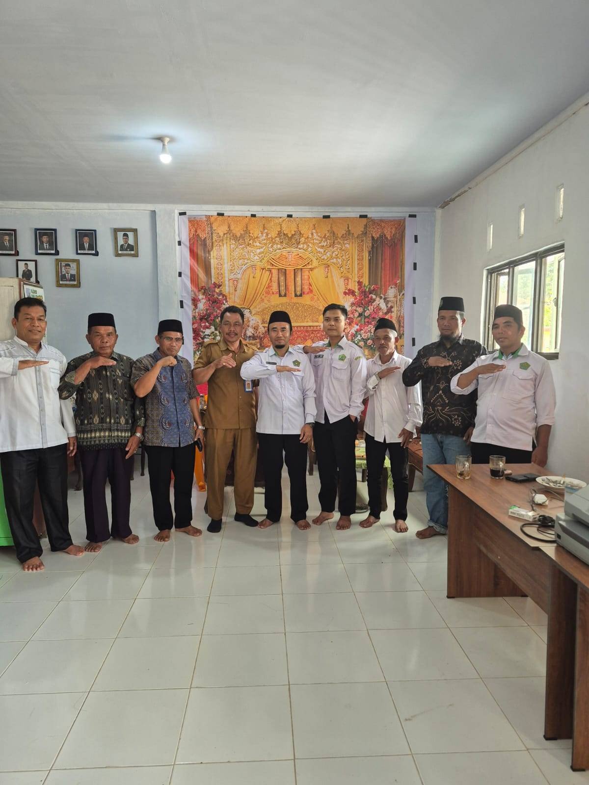 KUA Pakkat Gelar Rakor Program Keumatan dengan Ketua BKM Se-Kecamatan
