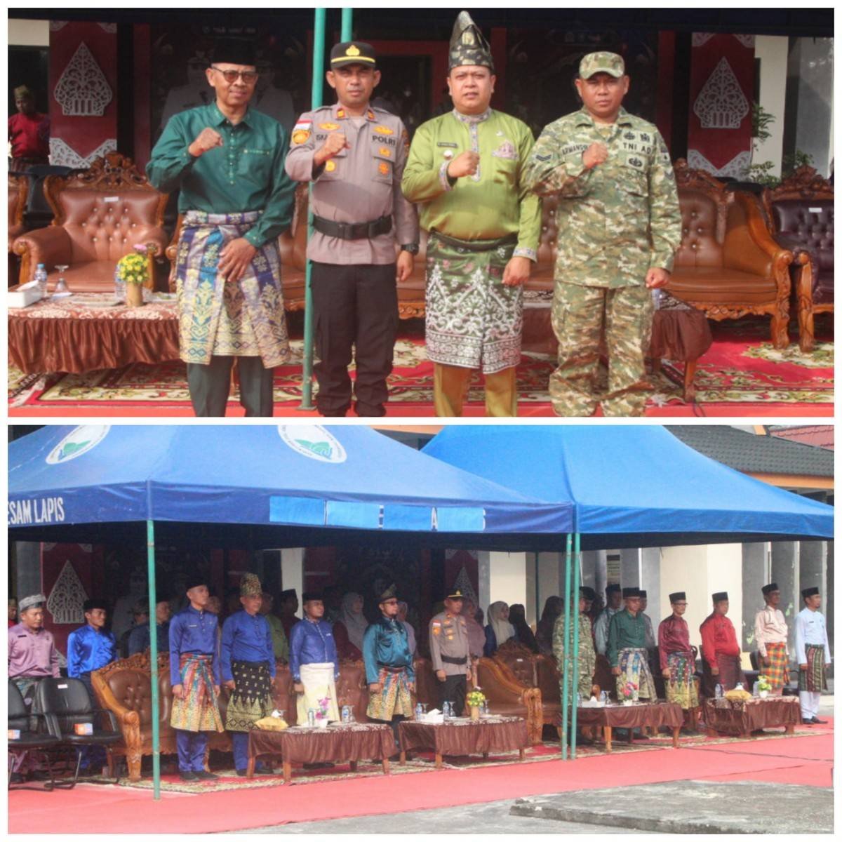 Kepala KUA Kec. Bantan Ikuti Apel Hari Jadi Provinsi Riau, Semangat Bersama Membangun Daerah