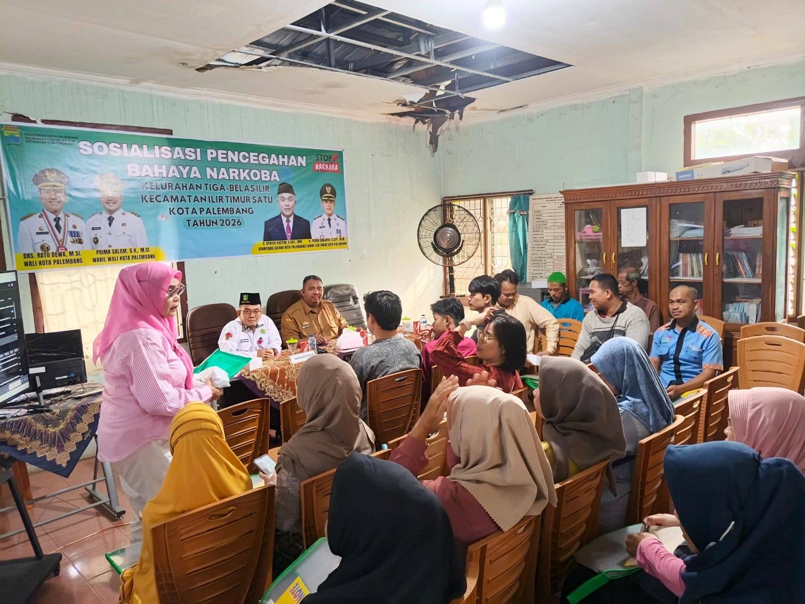 KUA Ilir Timur Satu dan Puskesmas Dempo Melakukan Pencegahan Penyalagunaan Narkoba Melalui Sosialisasi yang Intensif