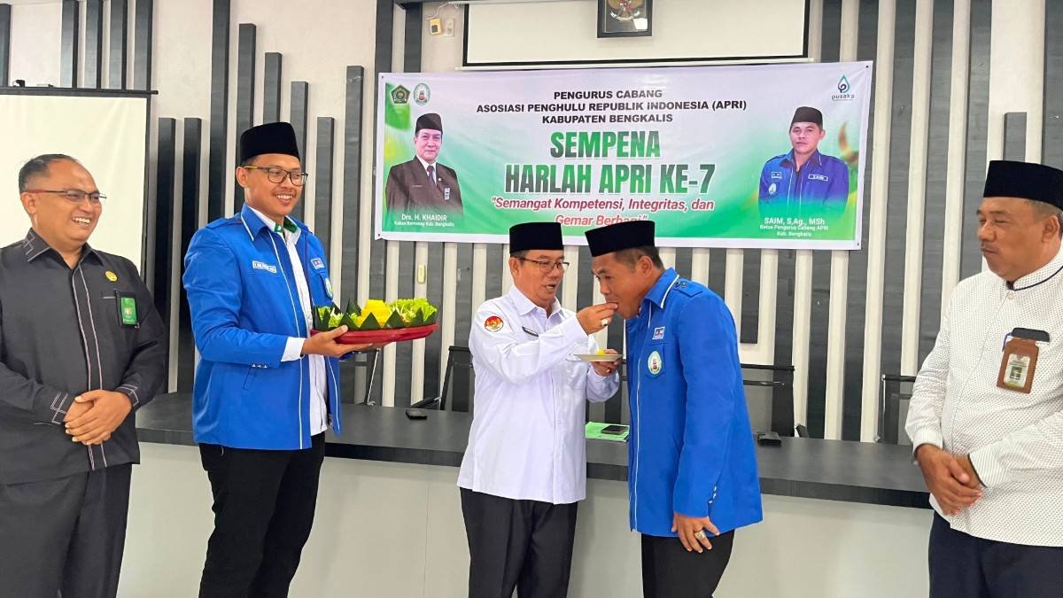 Harlah APRI ke-7, Kemenag Bengkalis Teguhkan Komitmen Perkuat Profesionalitas Penghulu