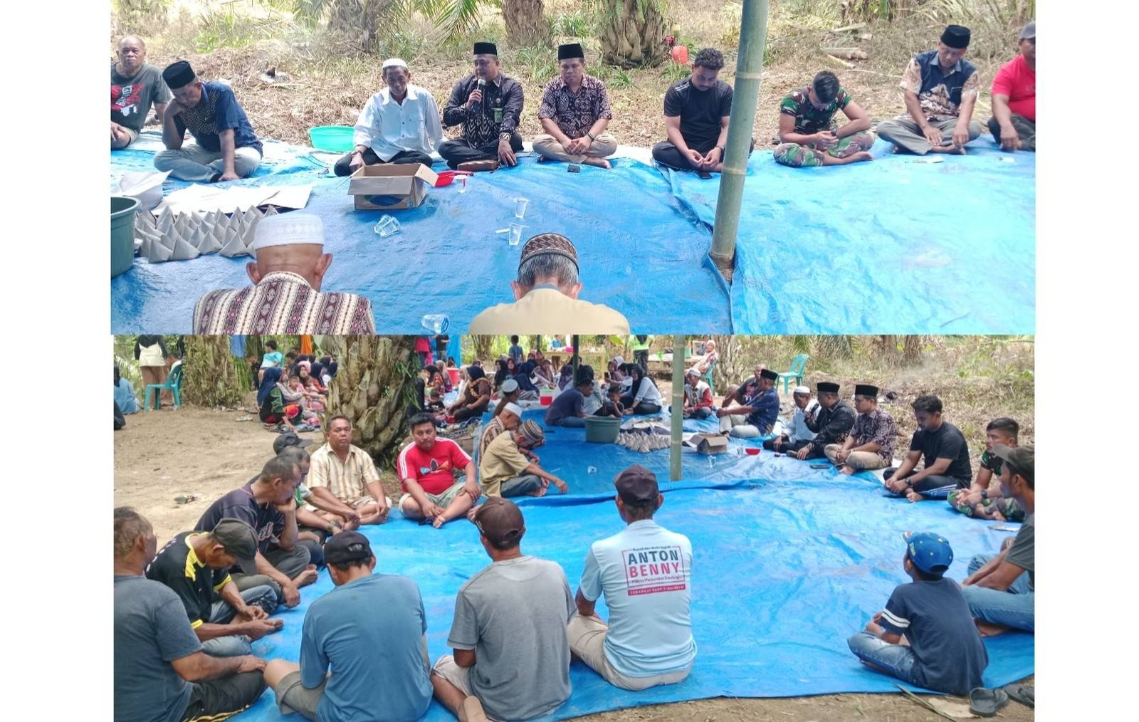 Kepala KUA Bosar Maligas Hadiri Mandi Safar di Sungai Sordang, Pererat Silaturahmi