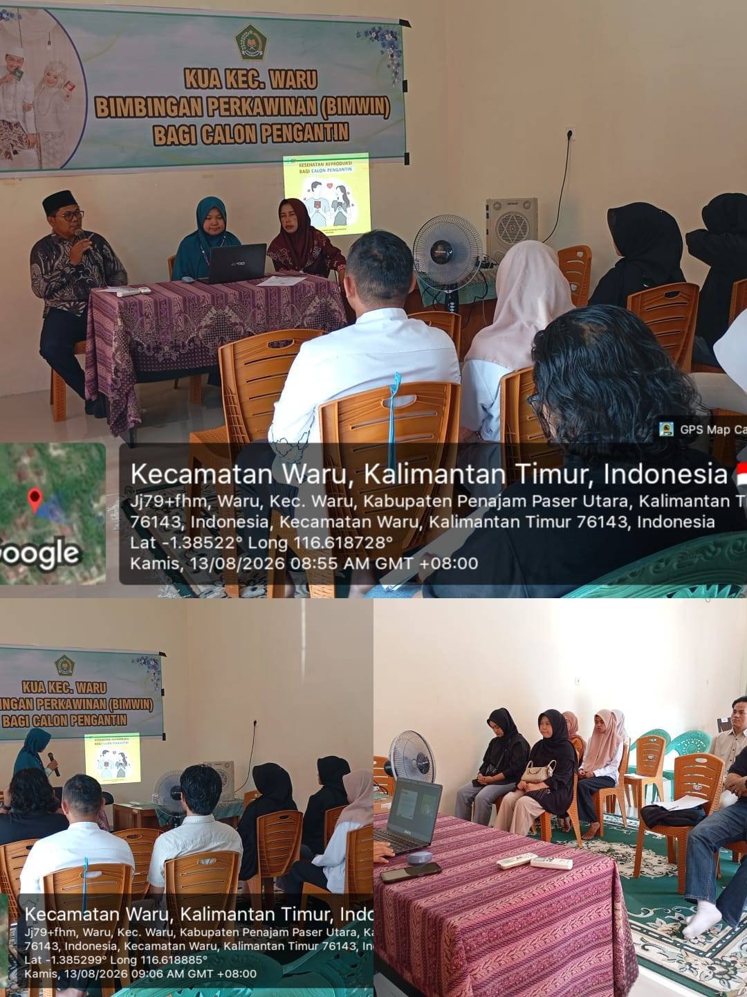 KUA Kecamatan Waru Bekali Calon Pengantin Lewat Bimbingan Perkawinan Menuju Keluarga Sakinah