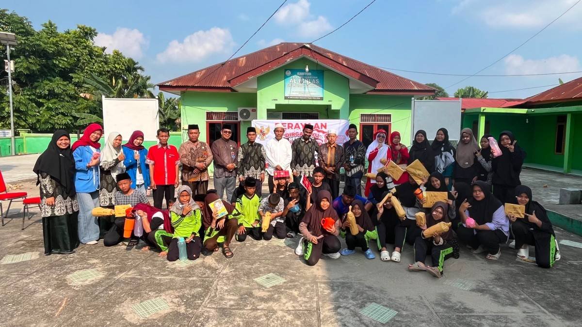 Meriahkan HUT ke-81 RI, ASN KUA Bagan Sinembah Gelar Hiburan Rakyat bersama Anak Panti Asuhan Al-Ikhlas