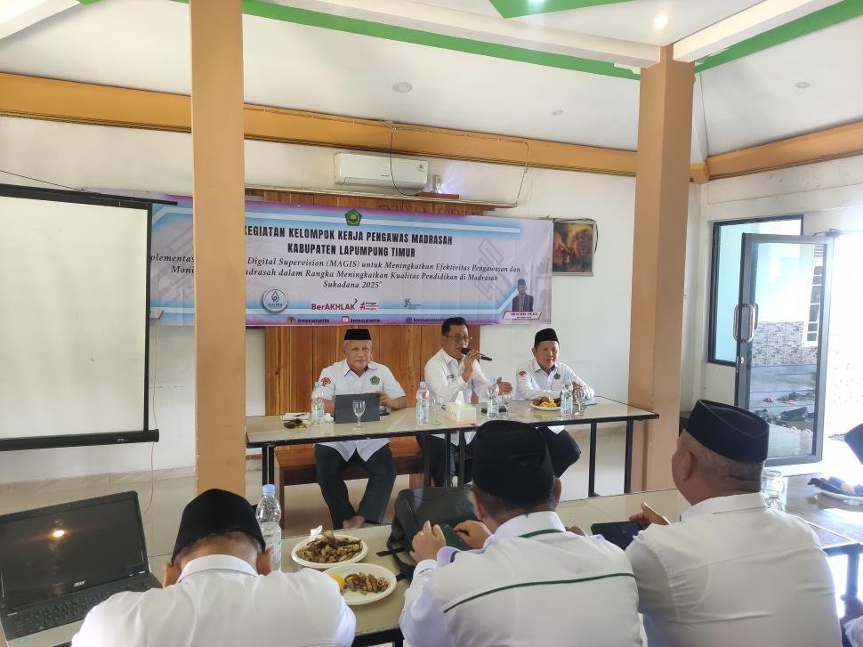 Kemenag Lampung Timur Dorong Pengawasan Digital Madrasah Lewat Aplikasi MAGIS
