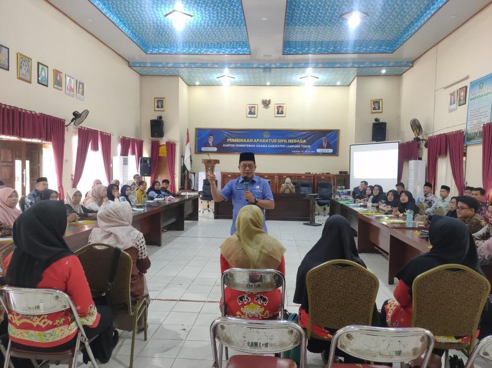 ASN Baru Kemenag Lampung Timur Dibekali Jiwa Integritas, Etos Disiplin, dan Kebanggaan sebagai Abdi Agama