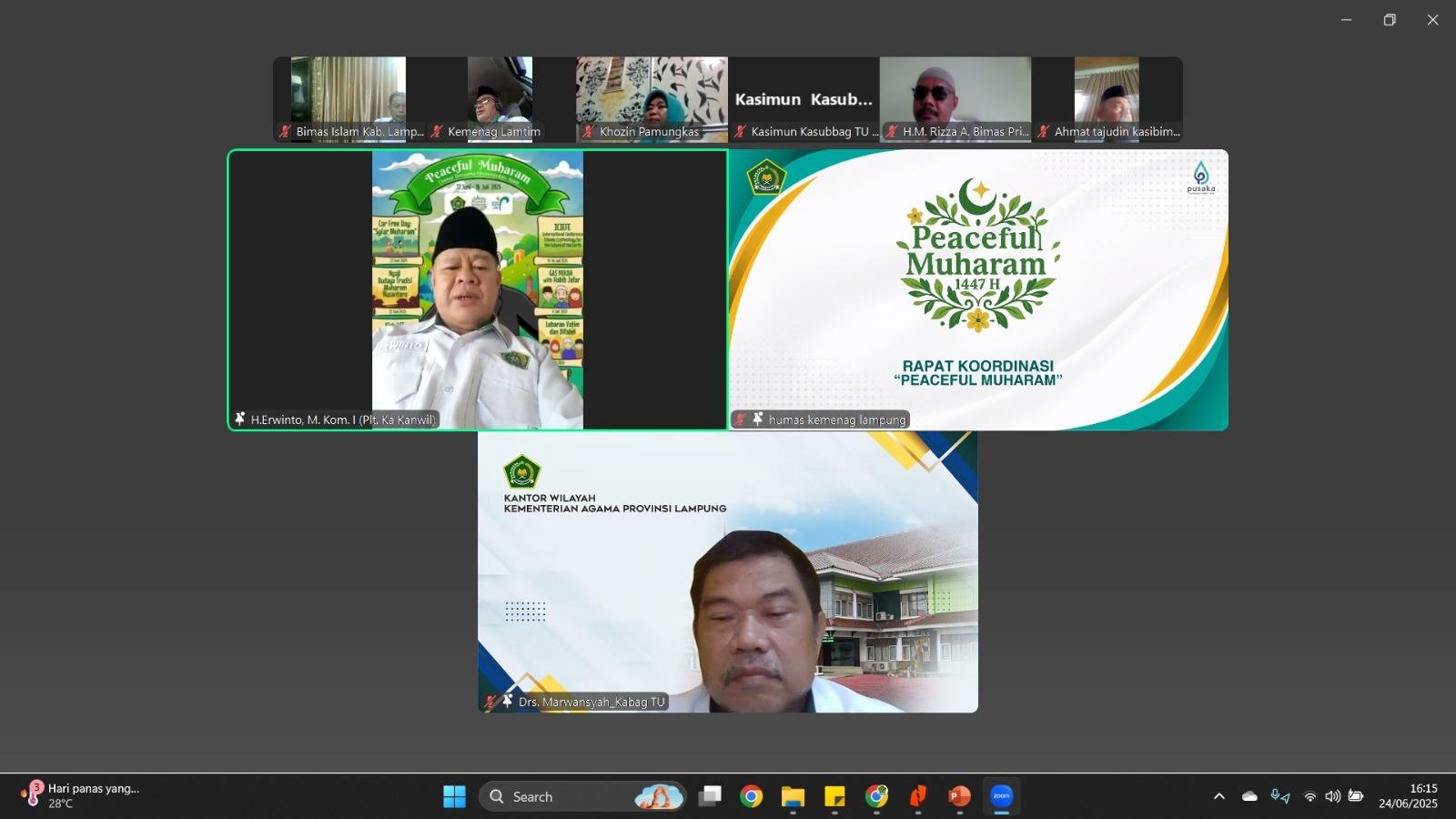 Peaceful Muharram 1447 H: Kemenag Lampung Siapkan Lebaran Yatim dan Difabel dengan Semangat Inklusif dan Damai