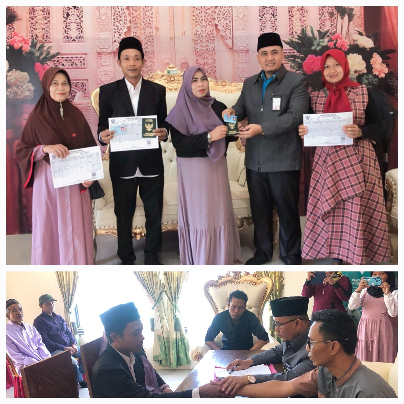Dari Ijab Kabul ke Kado Terpana ; Andri dan Puji Lestari Resmi Menikah di KUA