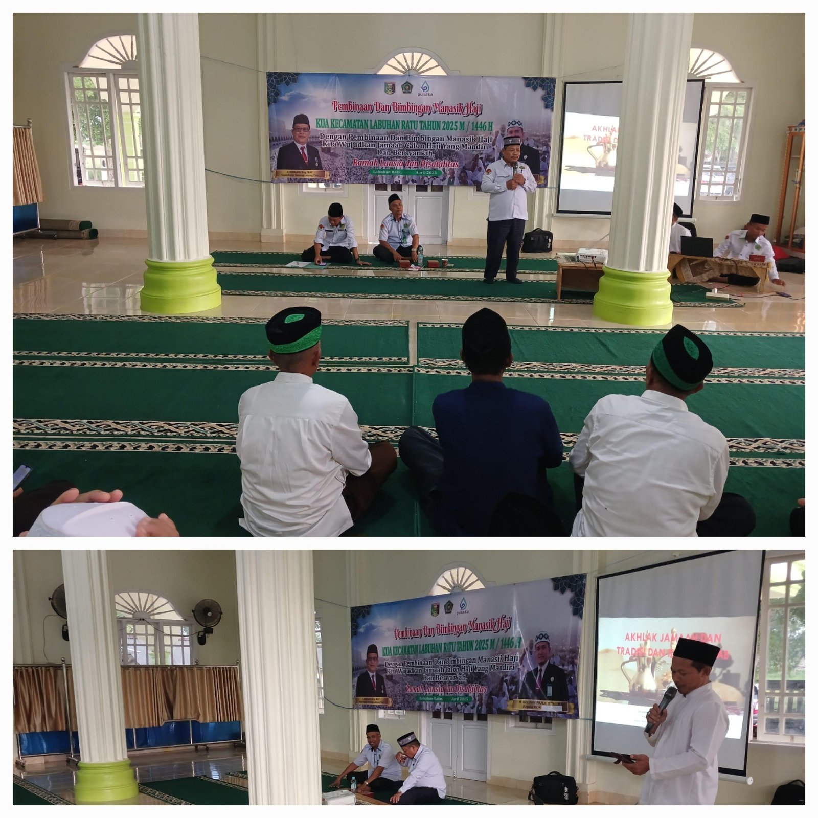 Bekali Jemaah dengan Nilai Moral dan Kultural, Kasi PHU Sampaikan Materi Inspiratif