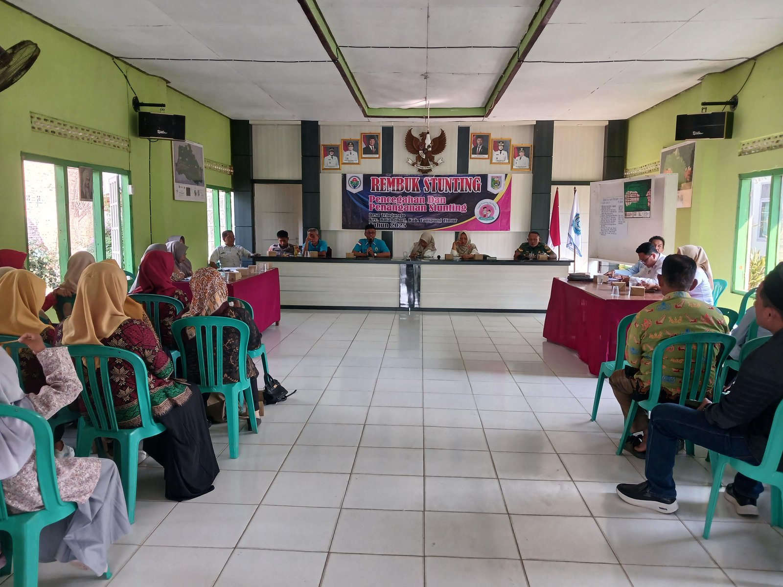 KUA Batanghari Tegaskan Peran Pembinaan Keluarga dalam Rembuk Stunting Telogorejo