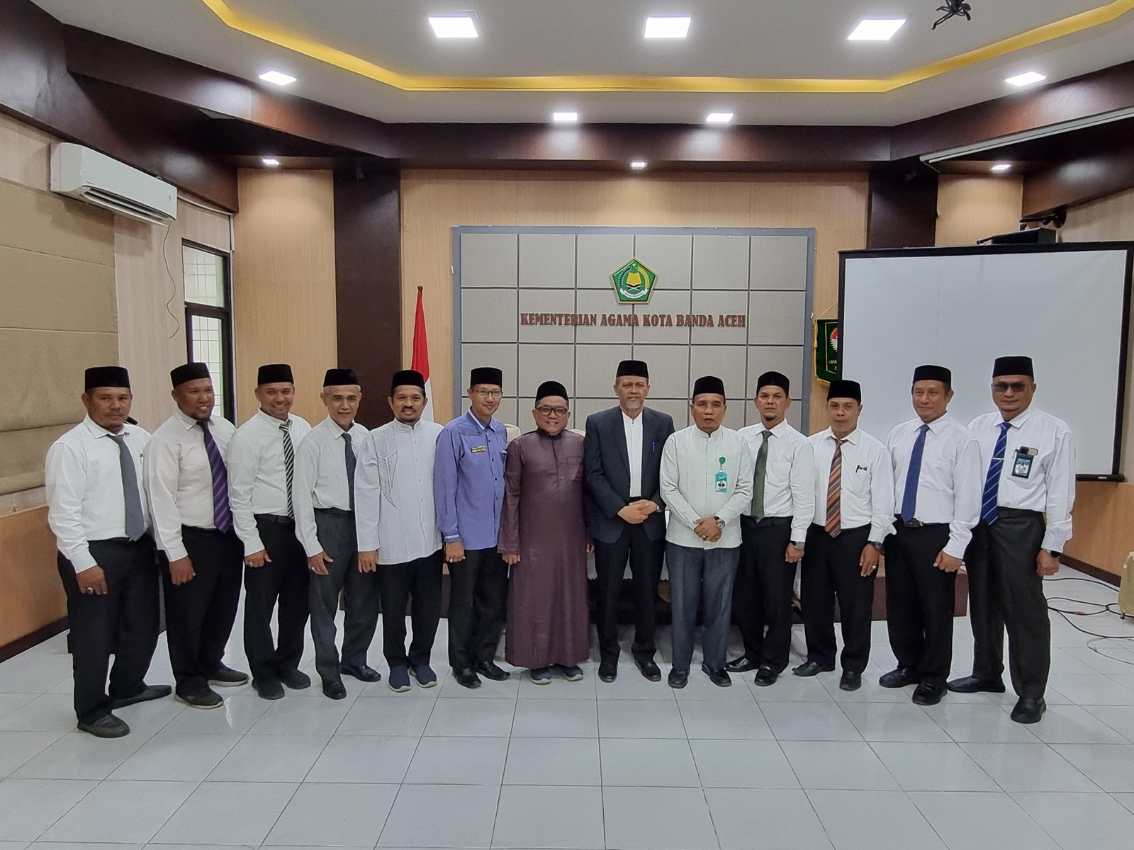 Pelantikan Kepala KUA di Lingkungan Kementerian Agama Kota Banda Aceh Tahun 2025