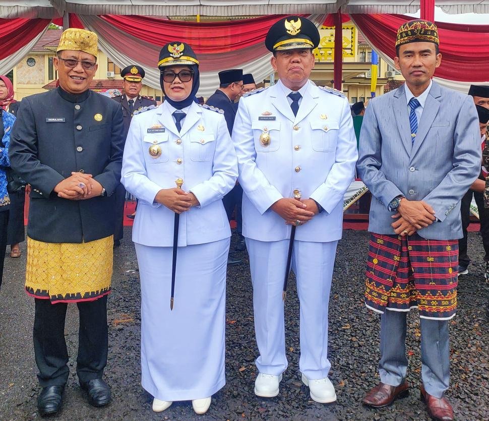 Kepala Kemenag Lampung Timur Hadiri Upacara HUT ke-26, Komitmen Majukan Daerah