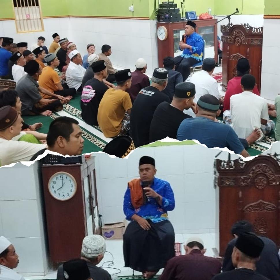 Maksimalkan 10 Malam Terakhir Ramadan untuk Meraih Lailatul Qadar, Ustaz Khoirurrojiin Ajak Jamaah di Rutan Sukadana  