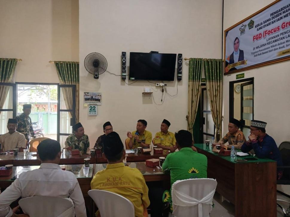 Satukan Persepsi Untuk Pernikahan Sah: KUA Labuhan Ratu Gandeng Tokoh Agama dan Perangkat Desa