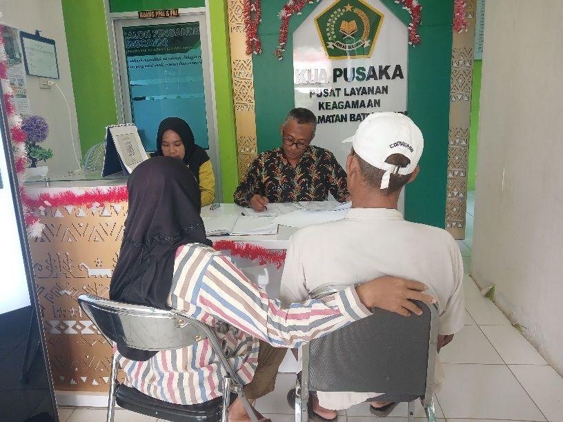 KUA Batanghari Layani Pendaftaran Isbat Nikah Terpadu Gelombang II