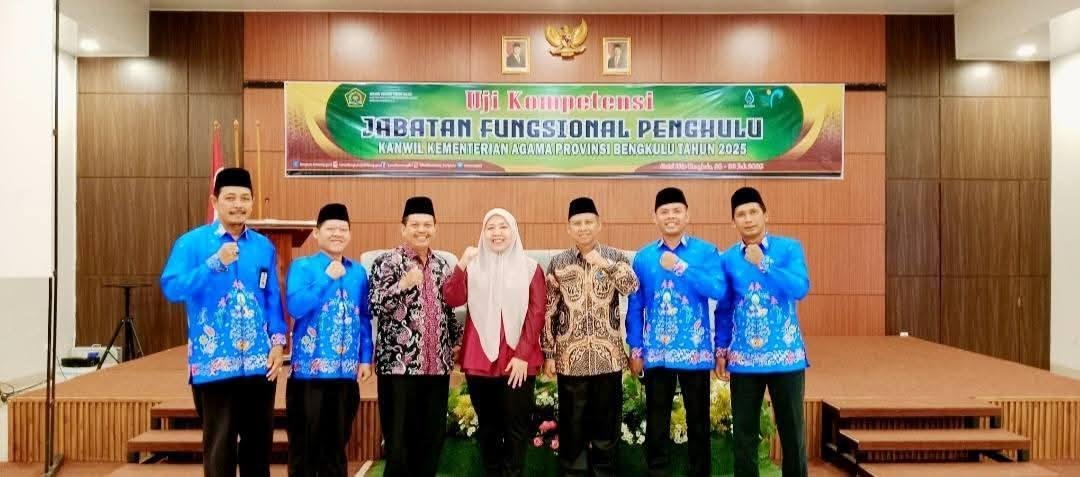 Tingkatkan Kualitas Penghulu 4 Ka. KUA di Kab. Lebong Ikuti UKOM Jabatan Fungsional Penghulu
