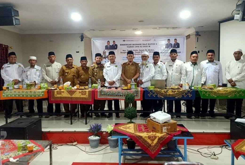 6 Ka. KUA Kecamatan Hadiri Pembukaan Bimbingan Manasik Haji Tahun 2025