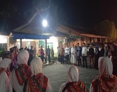Kepala KUA Kec. Bathin Solapan Ikut Lepas Jemaah Haji Kabupaten Bengkalis Kloter 15 Menuju Batam