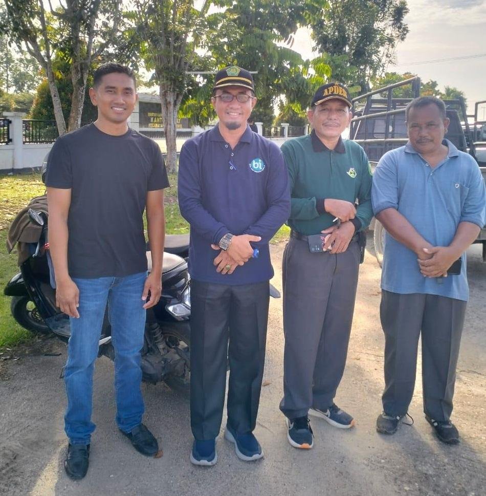 Kepala KUA Sentajo Raya Hadiri Kegiatan Apel Siaga dan Penanaman Pohon