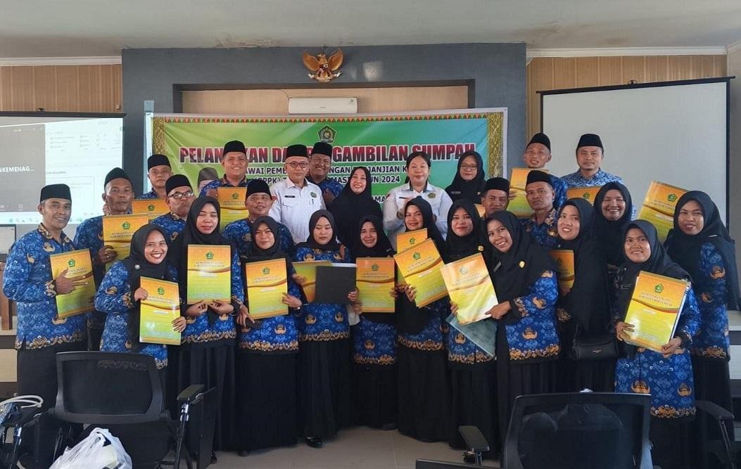 Resmi Dilantik, Plt. Kepala KUA Tanah Putih Sampaikan Ucapan Selamat Kepada PPPK Tahap I