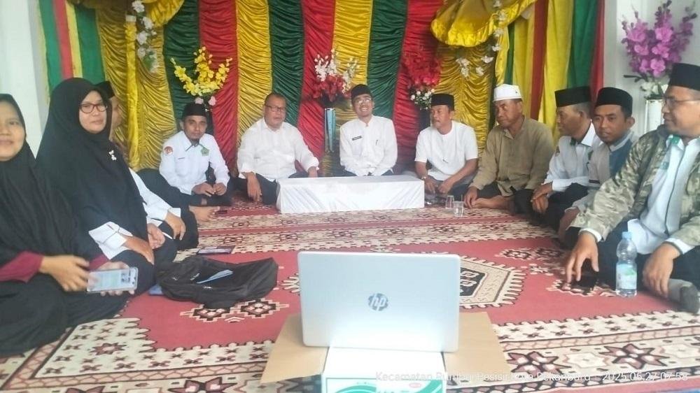 KUA Rumbai Pesisir Ikuti Do'a Bersama Untuk Kelancaran Pelaksanaan Ibadah Haji 1446 H/ 2025 M