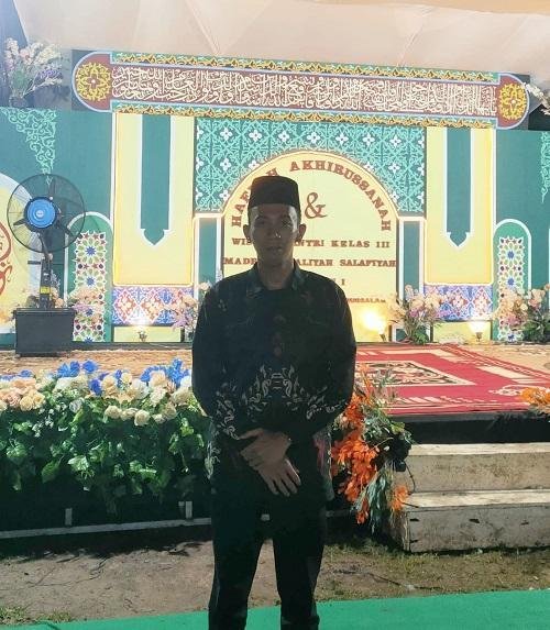Penghulu KUA Bantan Hadiri Haflah Akhirussanah Angkatan I Ponpes Nurussalam Mentayan